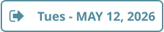 Tues - MAY 12, 2026