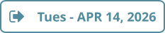 Tues - APR 14, 2026