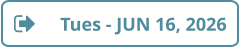 Tues - JUN 16, 2026