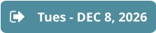 Tues - DEC 8, 2026